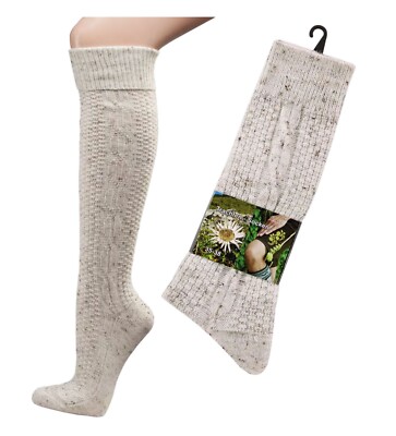 1 Paar Trachtenstrümpfe Trachten-Kniestrümpfe Trachtensocken Kniestrümpfe Wolle