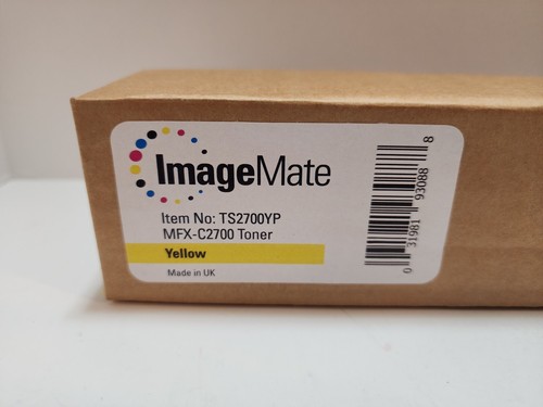 Cartucho de tóner amarillo Imagemate TS2700YP para Muratec MFX-C2700 nuevo sellado - Imagen 2 de 7