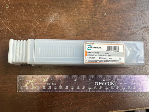 Neu * LMT Onsrud MXB2650546 Kugelnase 1" CD x 1-1/4" LOC x 1" SD x 7" OAL S235864 - Bild 1 von 7