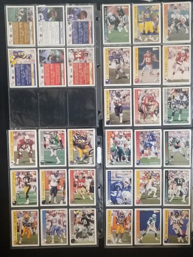 Football Cards lot of 234+ w/ protection various teams & athletes ft. Jerry Rice - Picture 7 of 12