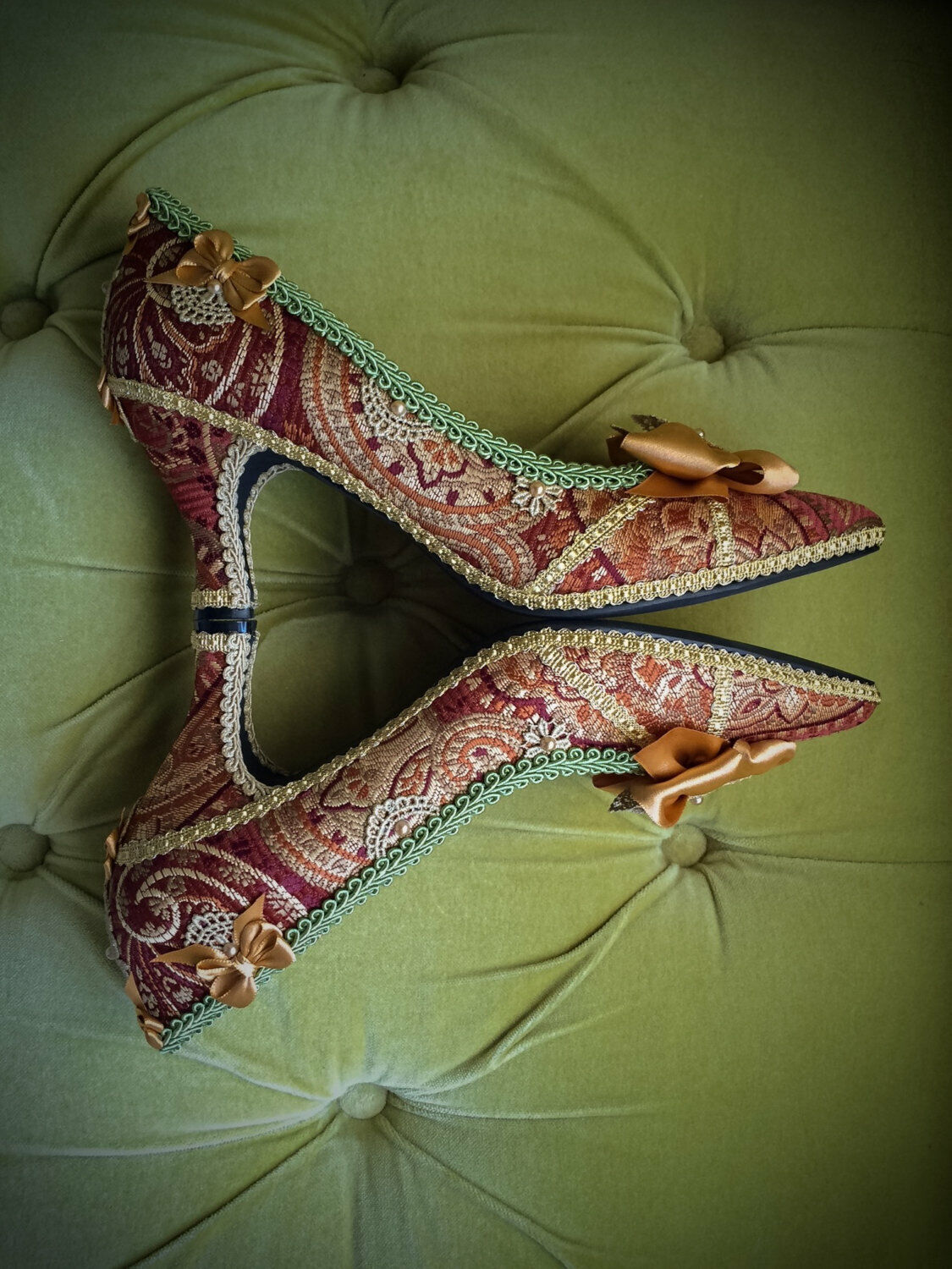 Marie Antoinette/Edwarian/Victorian Costume Heels… - image 4