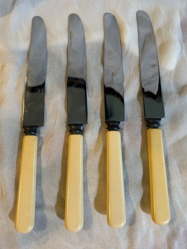 Desert Messer mit rostfreier Klinge von Scheffield Steel 4 Stück - Bild 4 von 4