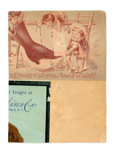 1880er McLaughlin's XXXX Kaffee Frau Gold Halskette - Bild 3 von 4