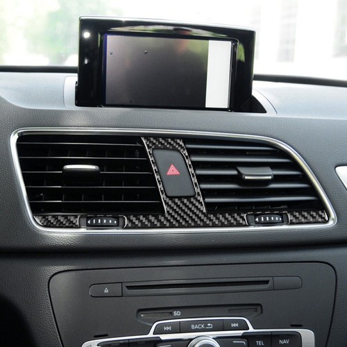 50Pcs Real Carbon Fiber Set Full Interior Trim Cover For Audi Q3 8U 2015-2018 - Picture 7 of 20