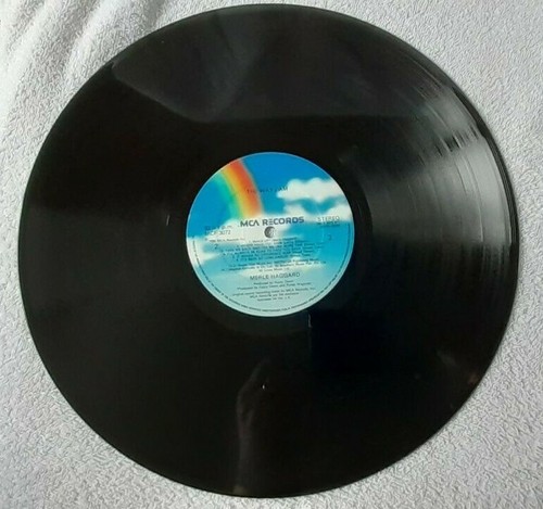 Merle Haggard LP “The Way I Am” Original 1980 UK 1st Press Album In VG + Cond - Bild 7 von 8