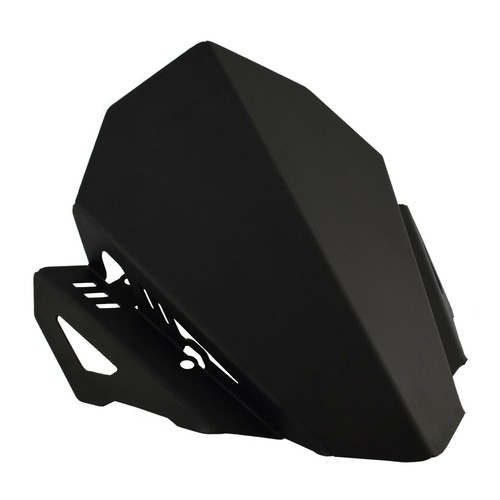 Windshield Windscreen Wind Shield Protector Black For YAMAHA FZ07 MT-07 2018- - Foto 4 di 8