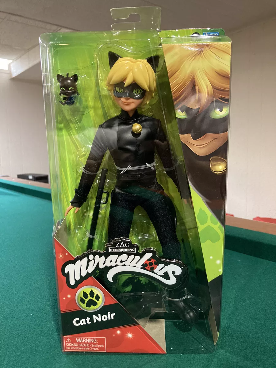 Miraculous Ladybug CAT NOIR 12” inch Fashion Doll NEW Black TV Show