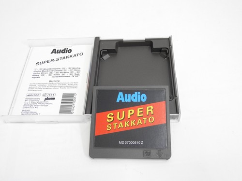 Audio Super Stakkato Test-MD Minidisc / NEU !!