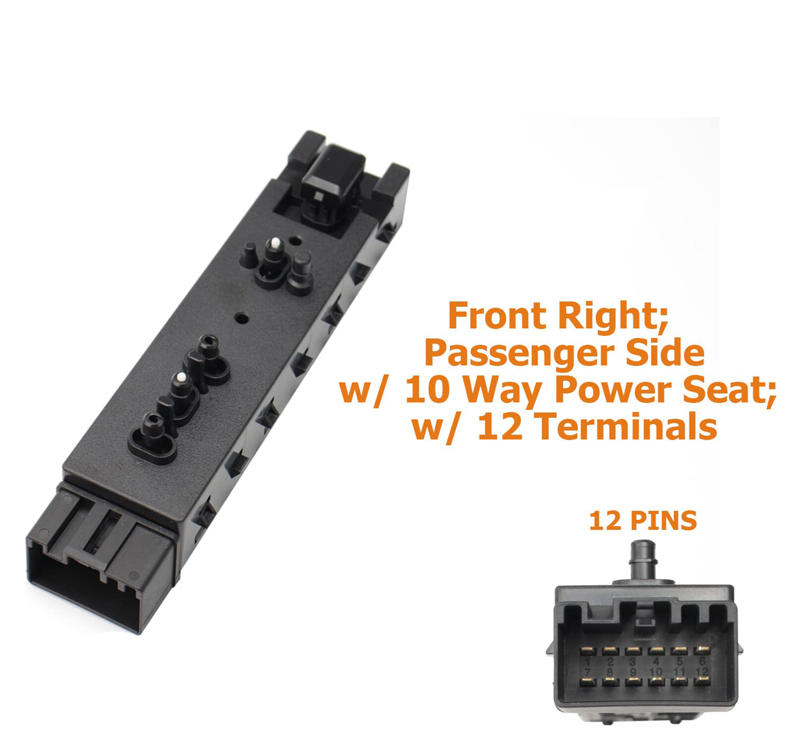 Passenger Seat Control Switch for 20062017 Ford Explorer Expedition
