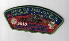 2010 National Scout Jamboree JSP Arbuckle Area Council, BSA DGR Bdr.