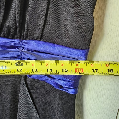 Vintage Dress 16 Layered Whimsigoth 90s Dark Fairy Special Occasion Chiffon LBD - Picture 2 of 11