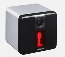 ⭐️Petcube Play Smart Pet Camera Interactive Laser Toy Remote Dog/Cat Matte Silv✅