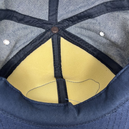 Vintage Sylvan Lake Telephone A Rochester Tel Company Denim Snapback Hat - Picture 9 of 10