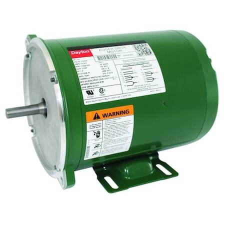 Dayton 5K043 Farm Duty Mtr,Splt Ph,Tenv,1/3Hp,1725Rpm