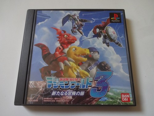 DIGIMON WORLD 3 PlayStation 1 2002 SLPS03446 w/Manual Hagaki NTSC-J From ☆Japan☆ - Picture 12 of 18