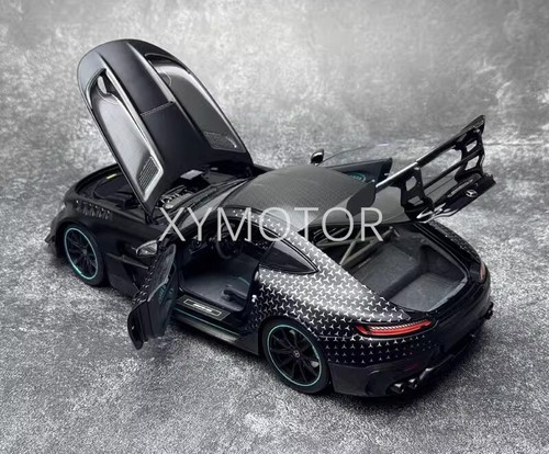 MINICHAMPS 1/18 collection Benz AMG GT Black Series 2021 Diecast Model Car Gifts Collection