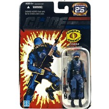 THE ENEMY FIGURE COBRA G.I. JOE OVP 2007 HASBRO GI 25 ANNIVERSARY TOY INFANTRY