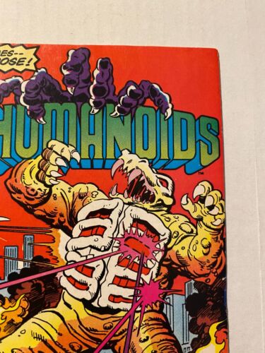INHUMANOIDS #2 1ST APPEARANCE OF METLAR 2ND APP OF EARTH CORPS NEWSSTAND VARIANT - 第 2/6 張圖片