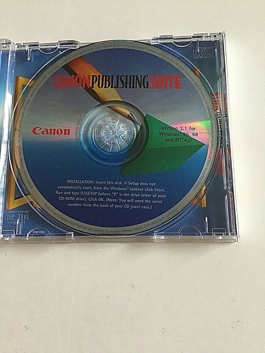 Canon Publishing Suite CD and User’s Guide - Picture 3 of 4