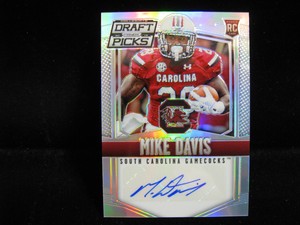 2015-Mike-Davis-49ers-RC-Autograph-Collegiate-Draft-Picks-Card-133-G1159