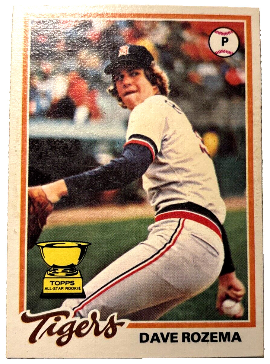 1978 O-Pee-Chee - #38 Dave Rozema (RC)