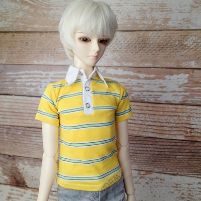 yellow striped shirt outfit