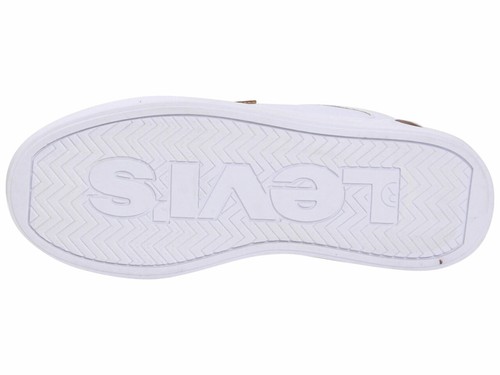 Levis Youth Boy's Jeffrey-501-Tumbled-UL Sneakers Low Top White/Tan - Picture 7 of 64
