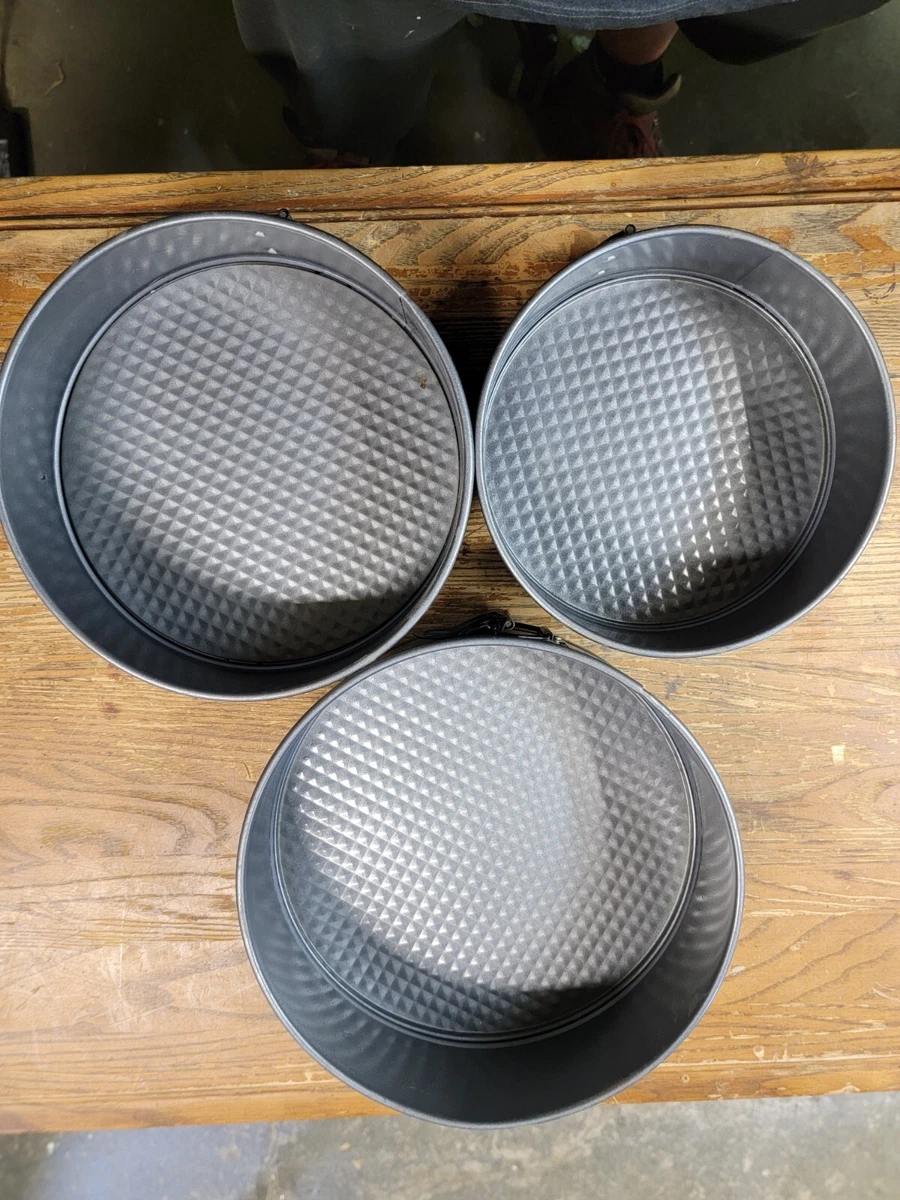 3 Wilton Springform Pan Round 8.5,9.5,10.5 Bakeware Baking Tool