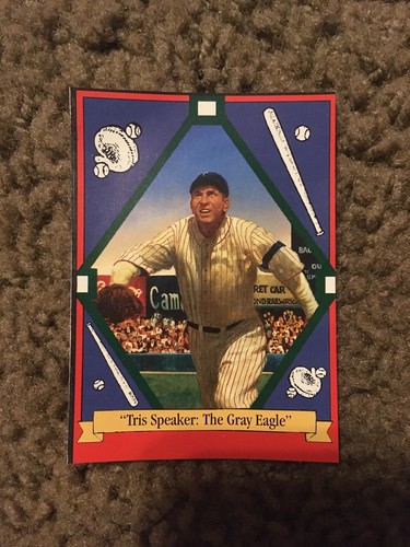 Tris Speaker "The Gray Eagle" Legends of Baseball plate w 24K rim, w COA - Picture 6 of 9