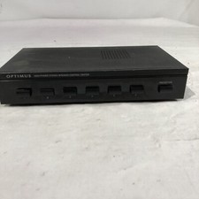 Optimus High Power Stereo Speaker Control Center 40-241  			