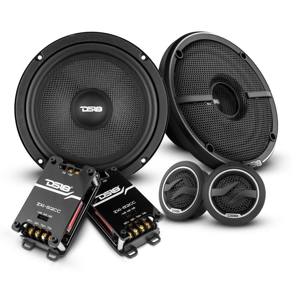 DS18 ZXi The Best Complete Car Sound System 6.5 Combo with