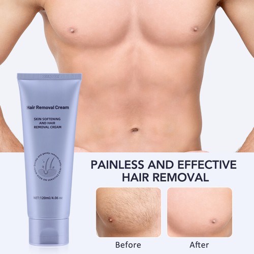 2PCS Hair Removal Cream Painless Depilatory for Full body, back, legs,Face 120ml - Picture 15 of 15
