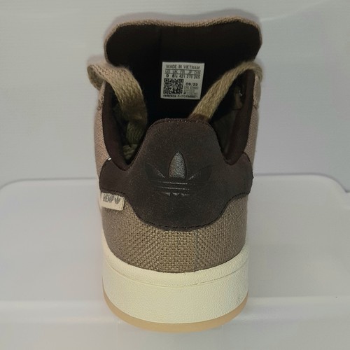 Adidas Left Shoe Only Size 9 Unisex Amputee Hemp Campus Off White Dark Brown - Picture 5 of 17