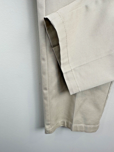Haggar Cool Performance Boys 18 Reg Classic Fit Beige Dress Pants Khaki No Iron - Picture 4 of 16