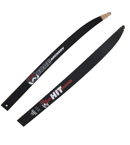 CORE HIT LIMBS FOR 68' BOW. CHOOSE YOUR POUNDAGE. FREE POSTAGE. Black - Picture 2 of 3