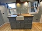 HANDMADE FREESTANDING BELFAST SINK UNIT-MINI BELFAST SINK-SOFTWOOD OR HARDWOOD