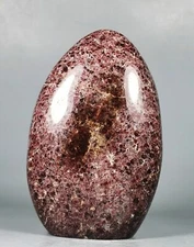 Natural Red GARNET Crystal Polished Standup Display Freeform - Madagascar