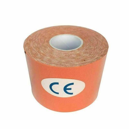 6x Athletic Elastic Physio Sports Kinesiology Rock Tape Muscle Bandage 5M NEW - Picture 5 of 13