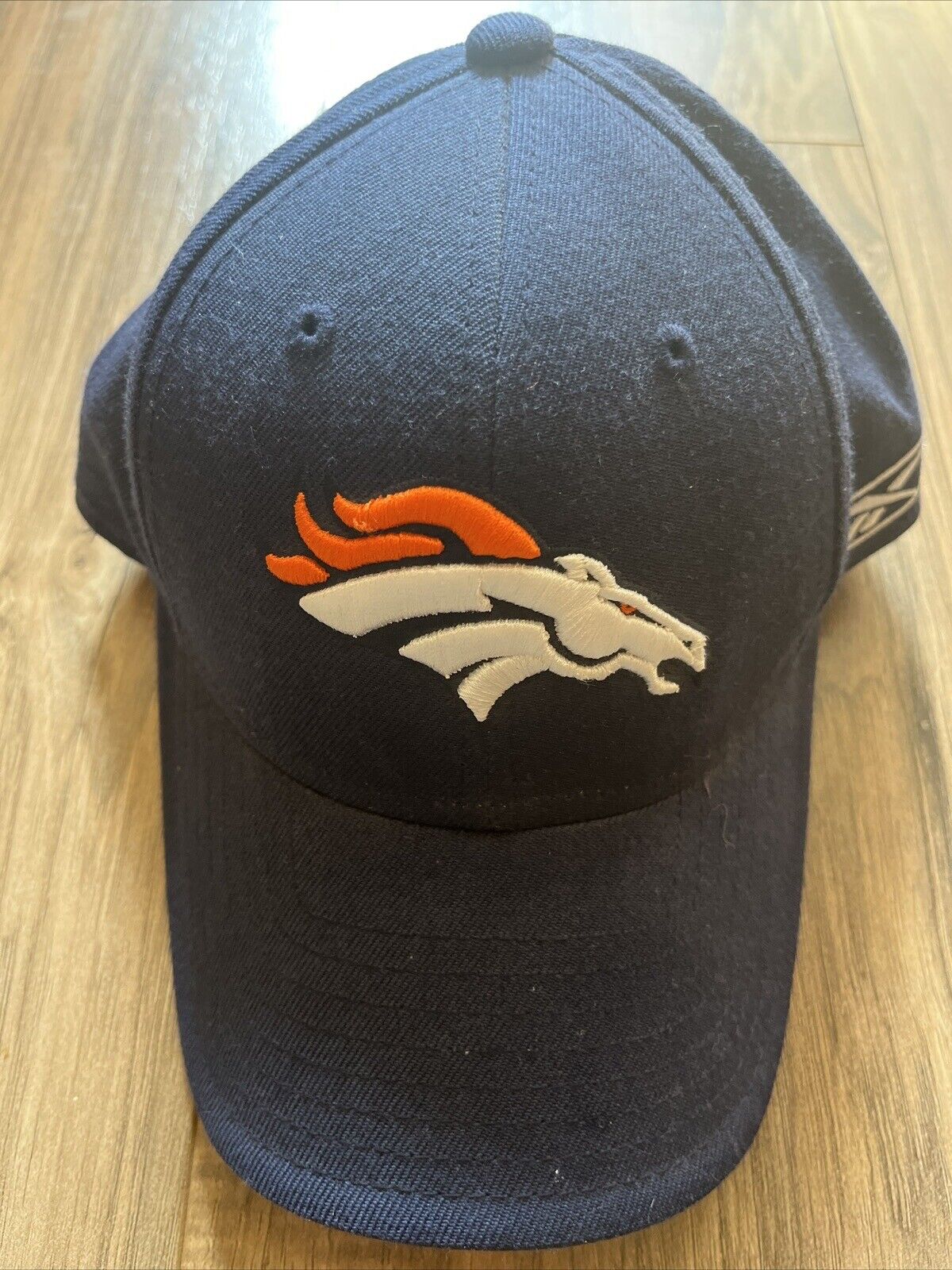 Denver Broncos NFL Team Hat Cap New Reebok Acrylic/ Wool Fitted 6 3/4