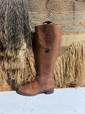 Etienne Aigner Leather Riding Boots Style No. E-chastity Size 6.5m