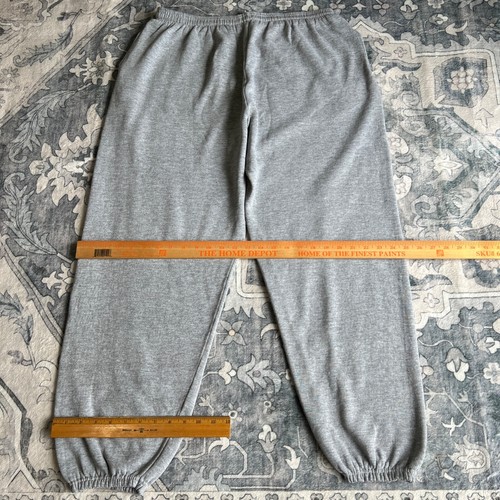 Vintage 80er PM Sports USC Trojaner Jogger Jogginghose L grau Baggy Reverse Weave USA - Bild 6 von 17