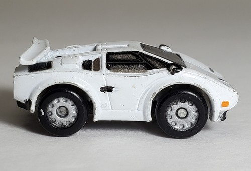 Vintage Galoob Micro Machines White Lamborghini Countach & Black Porche 911 - Picture 10 of 16