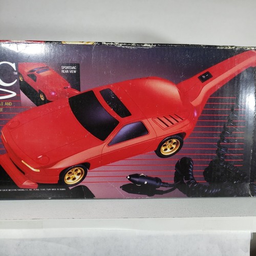 Car Vacuum Porsche "SPORTSVAC" Portable Vintage 1989 #66015 - Picture 4 of 8