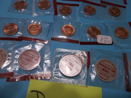 (74) Gettoni Philadelphia & Denver US Mint non circolati. SPEDIZIONE GRATUITA! - Foto 3 di 3