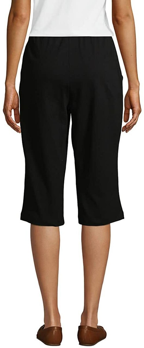 Lands end sport top knit crop pants