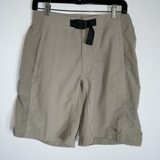 The North Face Men's Lightweight Shorts-Hiking Outdoors-Tan-10" Inseam-Size 30
