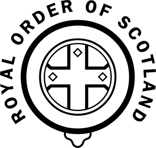 Royal Order of Scotland Freimaurer 1 Farbe Fenster Wand Vinyl Aufkleber Sticker gedruckt - Bild 1 von 5