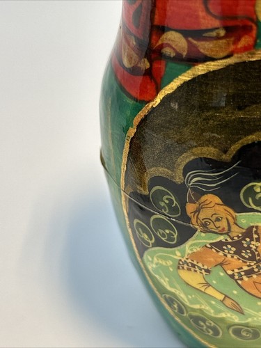 Vtg Rare Signed Ivanova Hand Painted Russian Nesting Dolls Set of 5, Made Russia - Picture 17 of 24