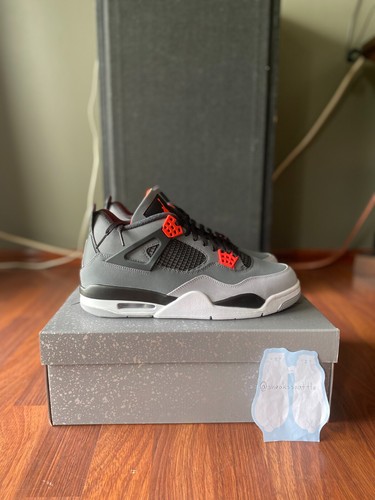 Air Jordan 4 Retro Infrared Size 11M DH6927-061 - Fast Shipping - Picture 6 of 6