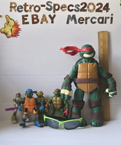 Y2k Teenage Mutant Ninja Turtles Power Sammlung 6 Stück. TMNT Sonnenbrille auch! - Bild 2 von 24